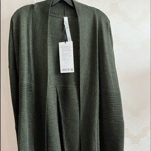 Lululemon Lotus wrapped sweater